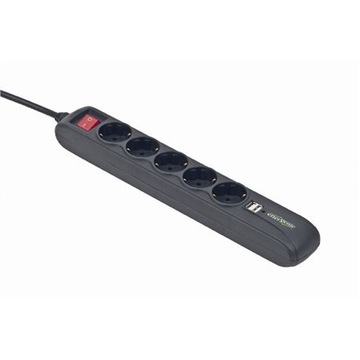 EnerGenie SPG5-U2-5 Удлинитель с зарядным устройством USB,
