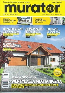 Murator 6/2023 (470) WENTYLACJA MECHANICZNA