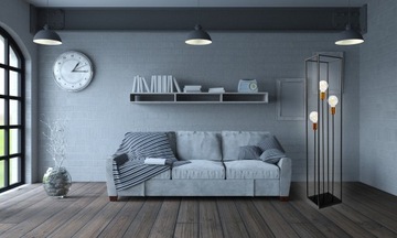 СВЕТОДИОДНЫЙ ТОРШЕР СОВРЕМЕННЫЙ LOFT EDISON