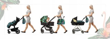 СПАЛЬНИК ДЛЯ КОЛЯСКИ ДЛЯ САНОК С МЕХОМ PRO