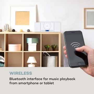 Мини HiFi HiFi CD-плеер Bluetooth USB MP3