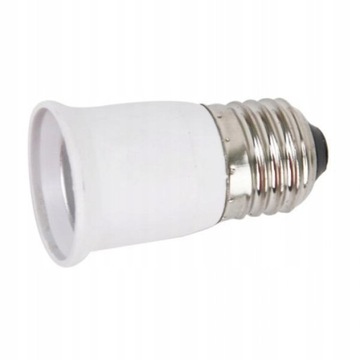 5 sztuk E27 do E27 gniazdo żarówki lampy,biały