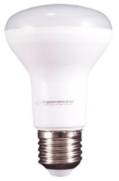 Żarówka Esperanza LED E27 R63 8W 230V Biała Ciepla