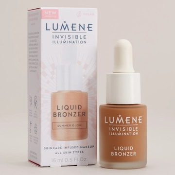 Lumene INVISIBLE ILLUMINATION bronzer z serum - Summer Glow