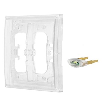 ДВОЙНОЙ ПЕРЕКЛЮЧАТЕЛЬ С ПОДСВЕТКОЙ