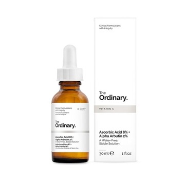 The Ordinary Kwas Askorbinowy 8% + Alfa Arbutyna 2% 30 ml Serum do twarzy