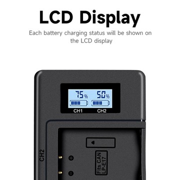 2 шт. 1800 мАч LP-E17 Аккумулятор LPE17 LP E17 с зарядным устройством