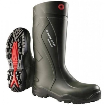 Profesjonalne Solidne Kalosze DUNLOP ochronne PUROFORT S5 CI