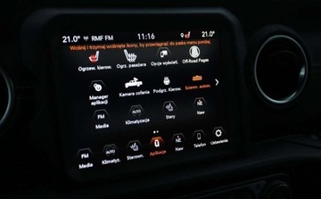 Jeep Gladiator Gladiator JT Seria 0 3.0 V6 MultiJet 264KM 2022 Jeep Gladiator 3.0 V6 MultiJet Overland aut Najbogatszy Od Reki FVat Zadba, zdjęcie 23