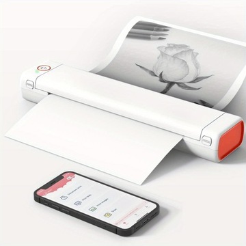 Phomemo M08F A4 Portable Thermal Printer, Supports 8.26