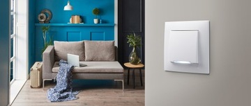 САПФИР Двойная рама БЕЛЫЙ R-2Z/00