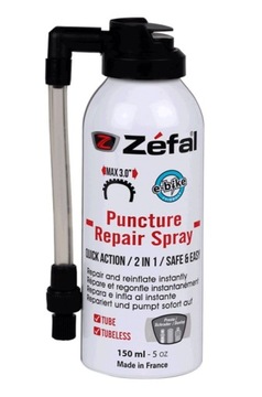 ZEFAL REPAIR SPRAY 150 uszczelniacz do opon dętek