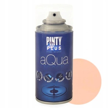 Farba w sprayu wodna 150ml pomarańczowa pastelowa
