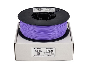 Filament PLA Lawenda Plast-Spaw 1,75mm 1kg Lawendowy PlastSpaw