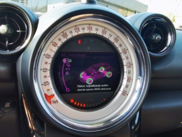 Mini Countryman R60 Crossover 1.6 122KM 2013 MINI Countryman, Automat, Przebieg 158157km, Czujniki parkowania, Skóra, zdjęcie 15