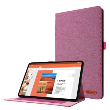 ETUI CASE POKROWIEC JEANS do Realme Pad 10.4 różow