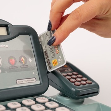 КАССОВЫЙ АППАРАТ МАГАЗИНА ИНТЕРАКТИВНЫЙ СКАНЕР ЖК-ДИСПЛЕЙ ЗВУКОВЫЕ АКСЕССУАРЫ