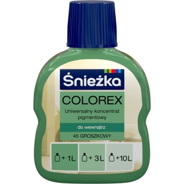 Pigment Colorex 45 groszkowy 100 ml ŚNIEŻKA