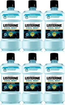 LISTERINE Zero Płyn do Płukania Jamy Ustnej ZESTAW