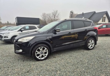 Ford Kuga II SUV 2.0 Duratorq TDCi 163KM 2014 Ford Kuga 2,0 163 KM 4x4 Tytanium Xenon Kamera Navi PDC Asystent 2.0 Diesel, zdjęcie 19