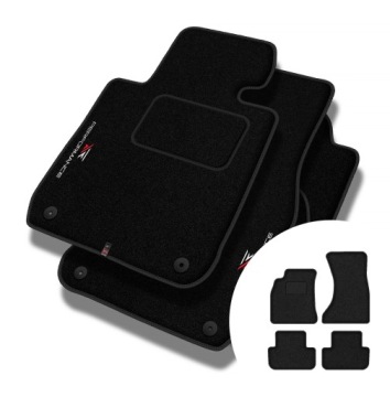 Velurové koberce Performance pro Audi A4 B8 2008-2015
