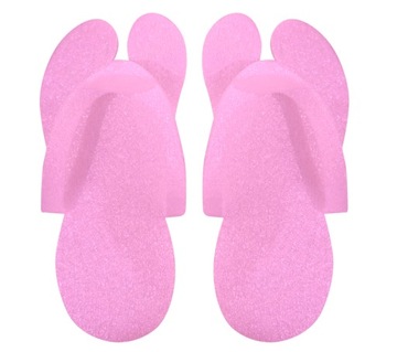 JAPONKI DO PEDICURE KLAPKI RÓŻOWE OPK 10 PAR
