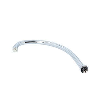 Wylewka baterii umywalki 3/4 300mm podgięta mocna