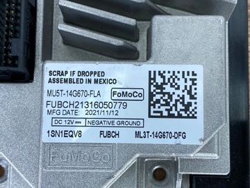 Навигационный модуль SYNC4 Ford F150 2021+ США