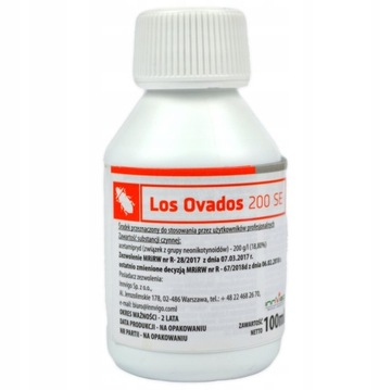 LOS OVADOS 200 SE ŚRODEK PREPARAT OWADOBÓJCZY MSZYCA STONKA 0,1L