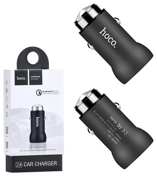 Ładowarka samochodowa Hoco Z4 1xUSB QC2,0 szybki