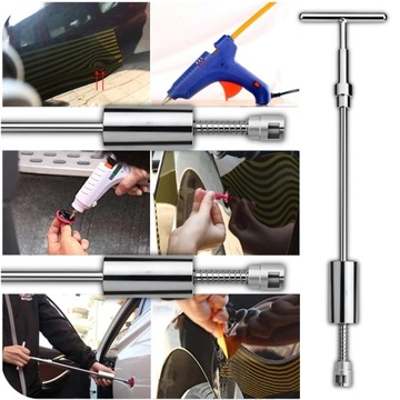 Молоток для удаления вмятин, набор PDR, форсунки, кузовной ремонт