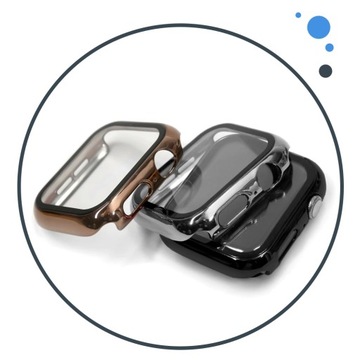 КОРПУС + СТЕКЛО 2в1 ДЛЯ APPLE WATCH 4/5/6/SE 40мм