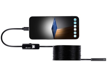 Endoskop USB Kamera Inspekcyjna Kamerka Smartfona Telefonu Androida Podgląd