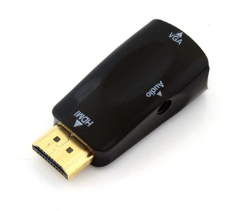 Конвертер HD-изображений из HDMI в VGA + стереоаудио