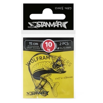Przypon WOLFRAMowy Stan-Mar DL 15cm 10kg 2szt