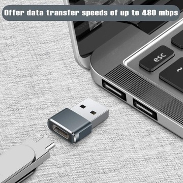 Адаптер Basesailor USB-USB C, 2 шт.,
