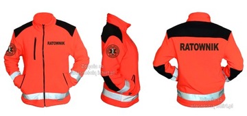 Флисовая светоотражающая лента Polar Medical FLUO 3 EMBROIDERY L