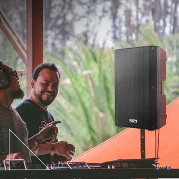 Активный столбец 15 '' 1000 Вт BT 2x штатив для микрофона аккумулятор