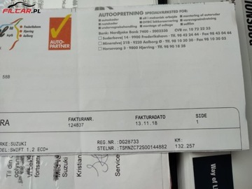 Suzuki Swift V Hatchback 5d 1.2 VVT 94KM 2011 Suzuki Swift GWARANCJA, Zarejestrowany, Udok. przebieg Mozliwa zamiana RATY, zdjęcie 8