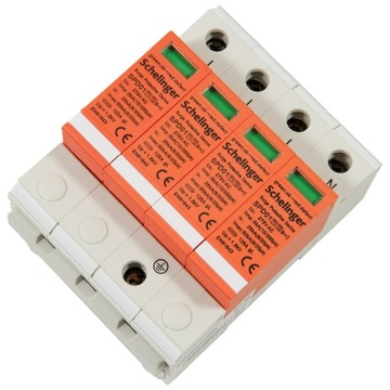 ОГРАНИЧИТЕЛЬ ПЕРЕНАПРЯЖЕНИЯ 4P B+C 5кА T1+ T2 SCHELINGER