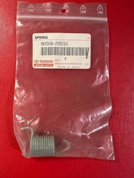 SPRĘŻYNA SZCZĘK HAMULCOWYCH TOYTA DYNA HIACE HILUX LAND CRUISER 90506-20033