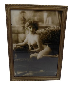 fotografia artystyczna Reprodukcja w ramce kobieta EROTYKA Akt