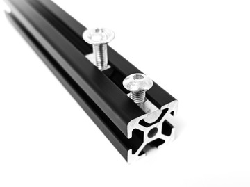 Строительный профиль TORRIN алюминиевый 20х20мм черный 2020 г. 1000мм 100 см N5