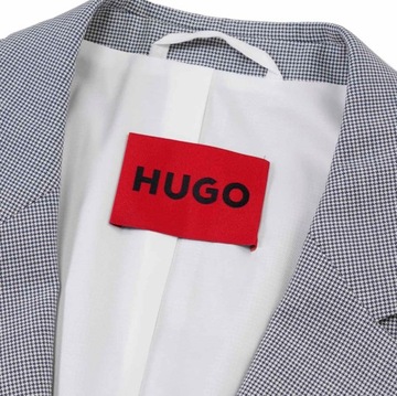 Hugo Boss garnitur dwuczęściowy wzór, wełna! r.52