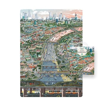 Пазл Puzzlove Город Варшава 1000 деталей