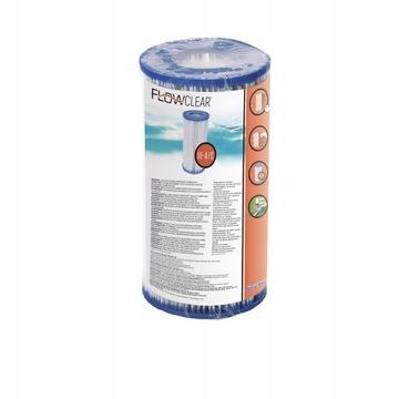 ФИЛЬТР НАСОСА ТИП III 6 шт. BESTWAY POOL 58012