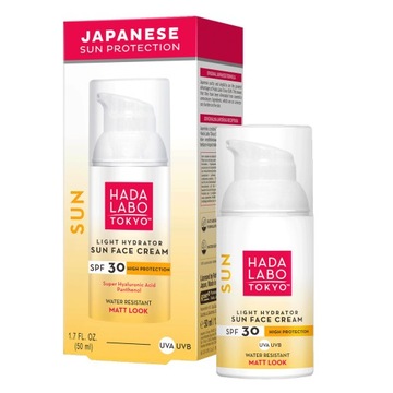 Крем для лица Hada Labo Tokyo с SPF 30.