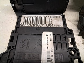 CITROEN C4 II B7 MODUL AKUMULÁTORU 9665878180