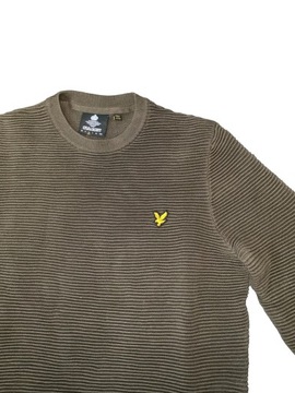 Sweter męski Lyle & Scott khaki M