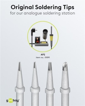 Набор насадок для паяльной станции AP 2 с 4 разными жалами.